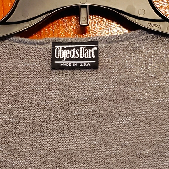 Grey Pull On Sweater, Size 1X - Picture 7 of 8